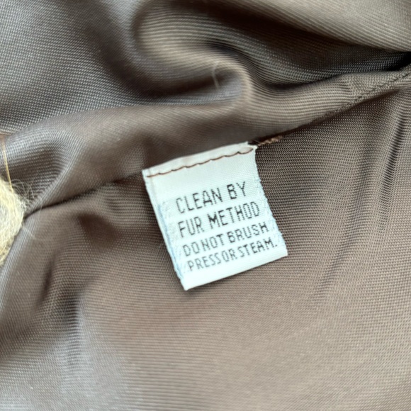 Miller genuine coyote fur jacket/vest | size medium - Picture 8 of 8